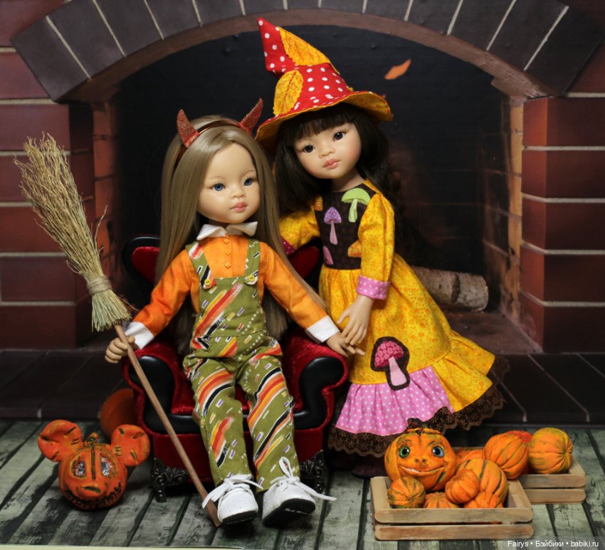 Грибная осень — Куклы Paola Reina (Паола Рейна): новинки (фото 3)