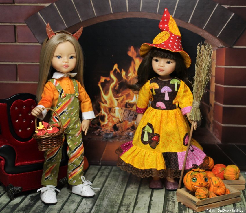 Грибная осень — Куклы Paola Reina (Паола Рейна): новинки (фото 6)