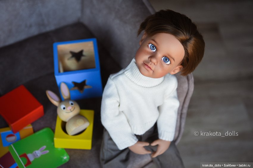 Парнишки Готц. Ооак — ООАК и кастом кукол Gotz (Готц): перерисовка (фото 5)