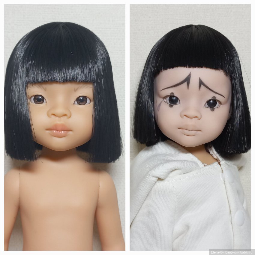 Пропала Мальвина — ООАК Paola Reina (Паола Рейна) и испанских кукол: перерисовка (фото 2)