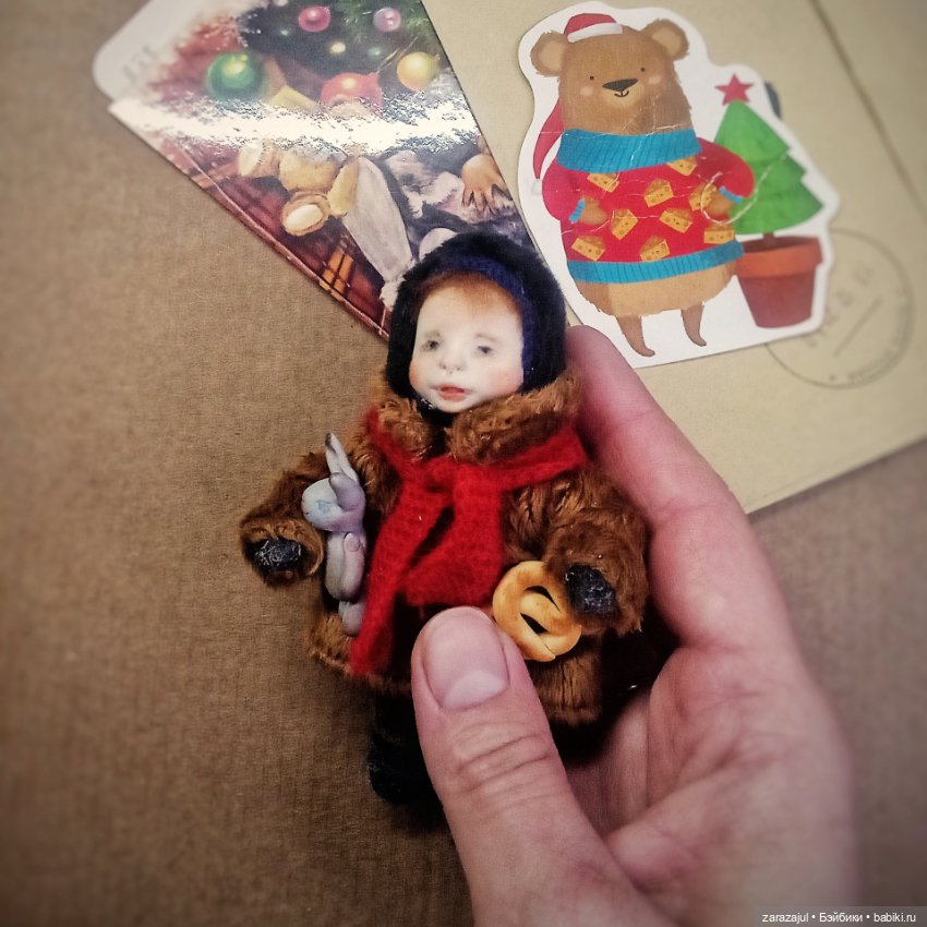 Ванечка — Авторские миниатюрные куклы: лепка (фото 3)