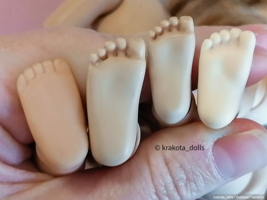 Qbaby в сравнении с другими куклами (фото 4)