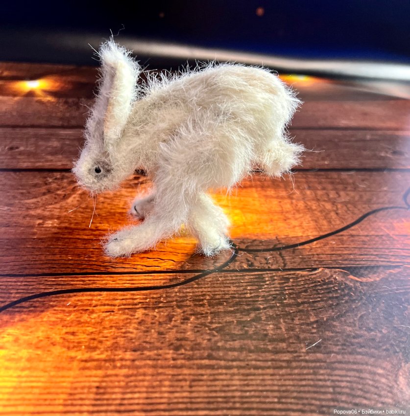 Зайка Степаныч😉 — Вязаные игрушки и амигуруми: крючком