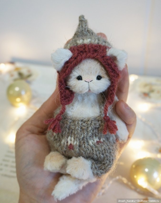 Котёнок Эмиль 💫❤️ — Авторские мишки Тедди и друзья: фото (фото 6)