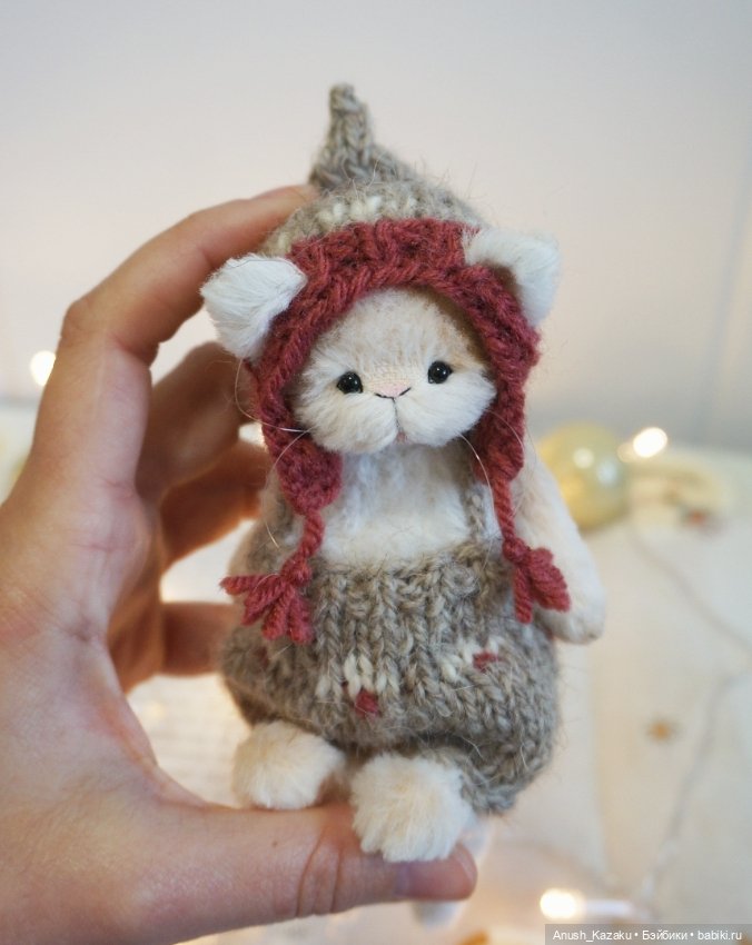 Котёнок Эмиль 💫❤️ — Авторские мишки Тедди и друзья: фото (фото 2)