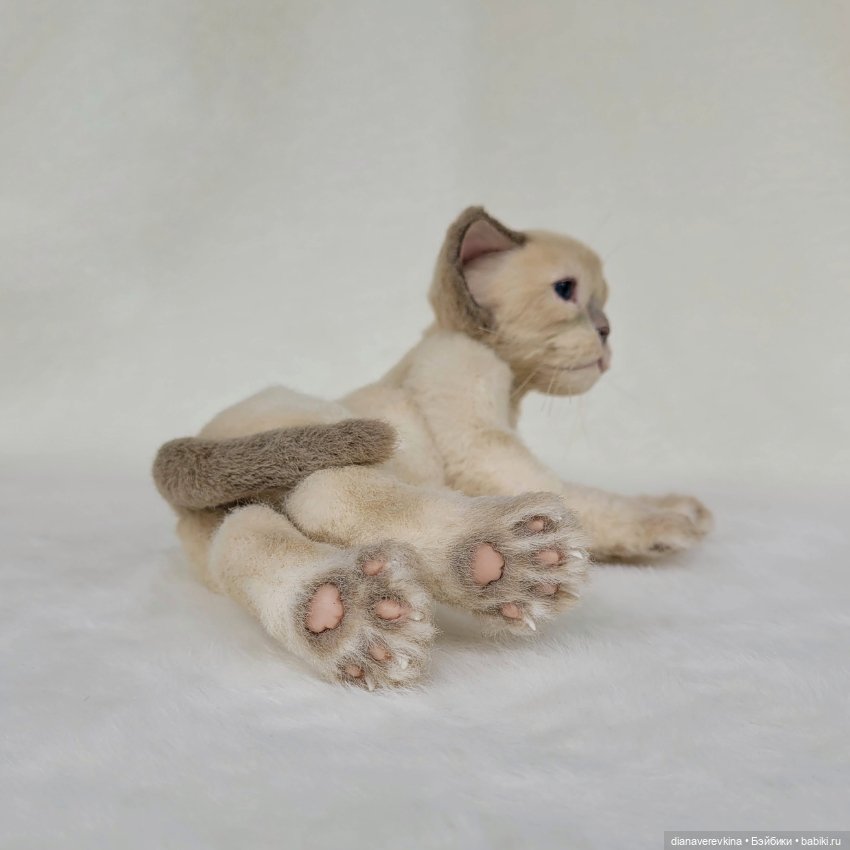 Котенок Люмо — Авторские мишки Тедди и друзья: фото (фото 3)