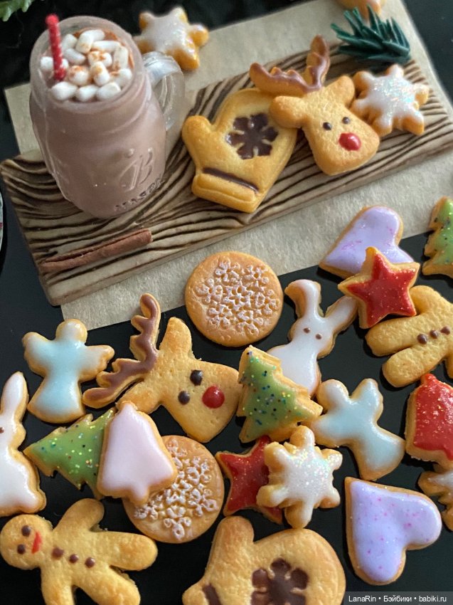 Новогодние имбирные печеньки (фото 3)