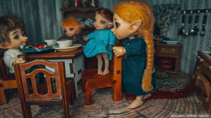 Ужин в семье. Realpuki. 190 (фото 4)