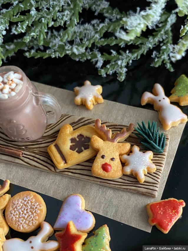 Новогодние имбирные печеньки (фото 4)