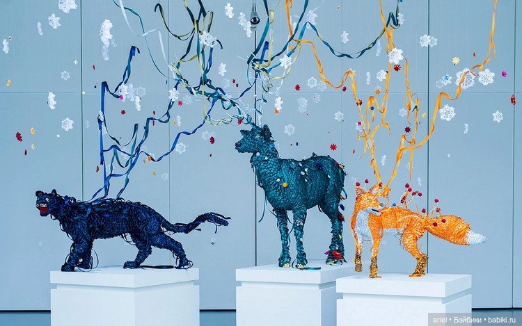 Скульптуры прекрасного дуэта Баку Маэда (Baku Maeda) и Тору Есикава (Toru Yoshikawa) (фото 6)