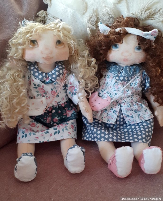 Мелисса и Лаванда — Авторские текстильные куклы: Вальдорфские (фото 5)