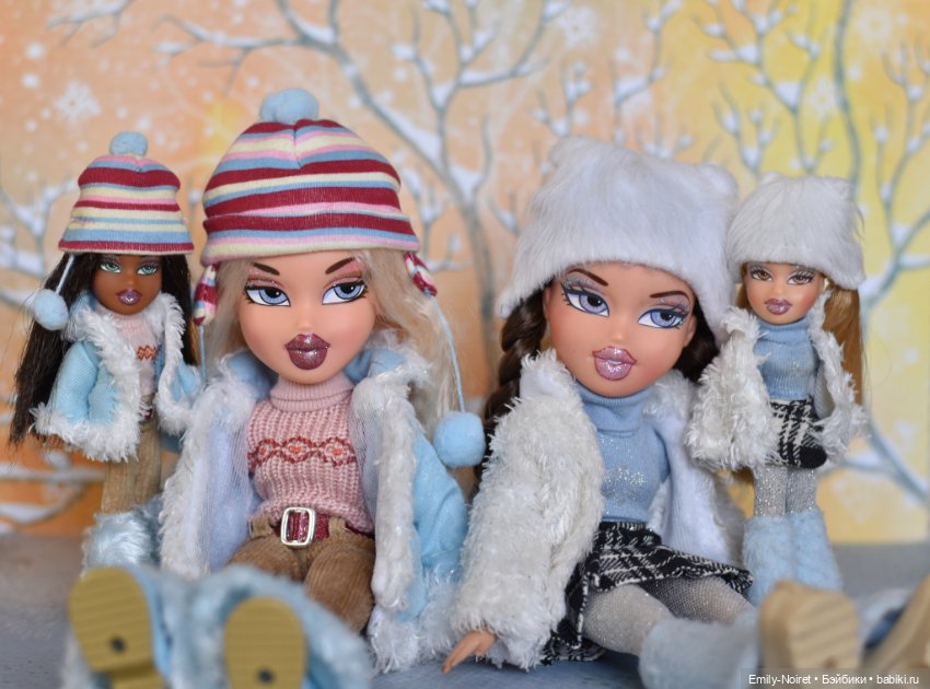Зимние красотки и их мини-копии (фото 7)