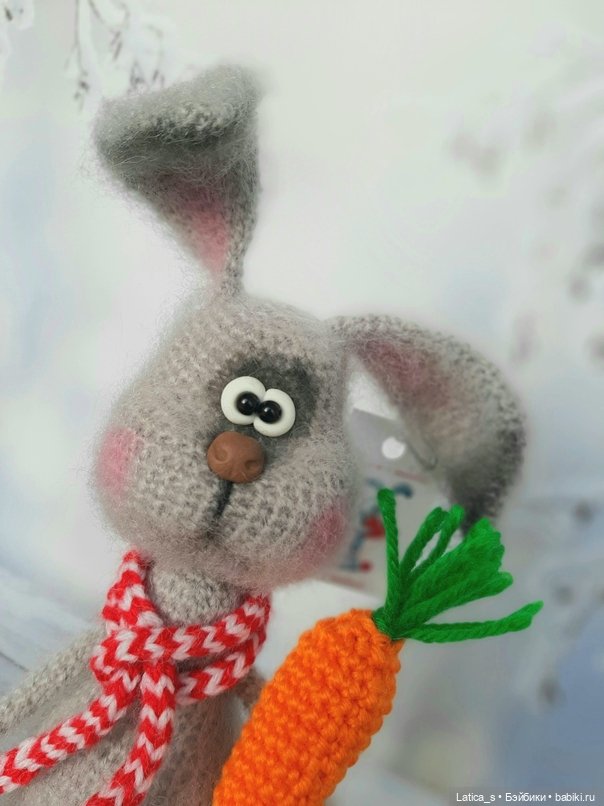 Кролик Степашка — Вязаные игрушки и амигуруми: крючком (фото 9)