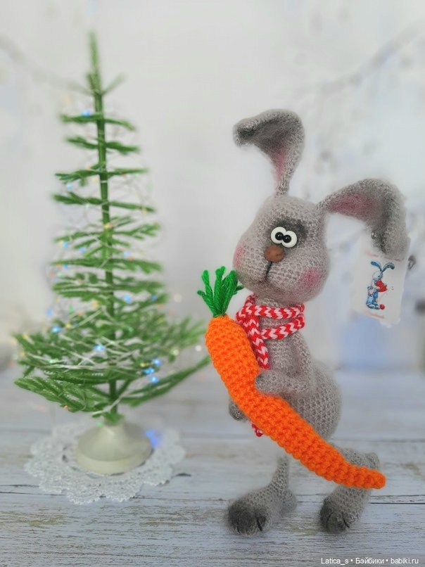 Кролик Степашка — Вязаные игрушки и амигуруми: крючком (фото 4)