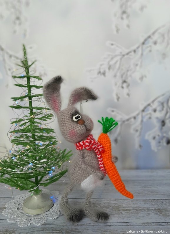 Кролик Степашка — Вязаные игрушки и амигуруми: крючком (фото 8)