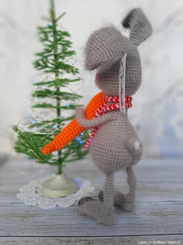 Кролик Степашка — Вязаные игрушки и амигуруми: крючком (фото 5)