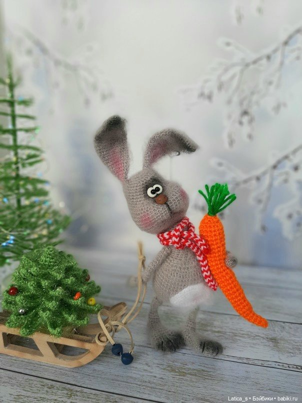 Кролик Степашка — Вязаные игрушки и амигуруми: крючком (фото 2)