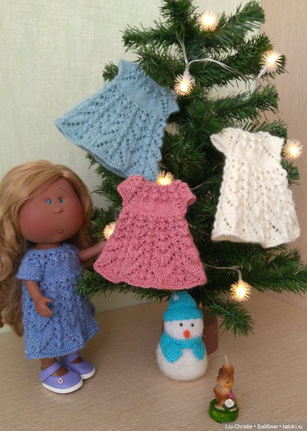 Платья для Миечки — Одежда и обувь для кукол своими руками: фото (фото 5)