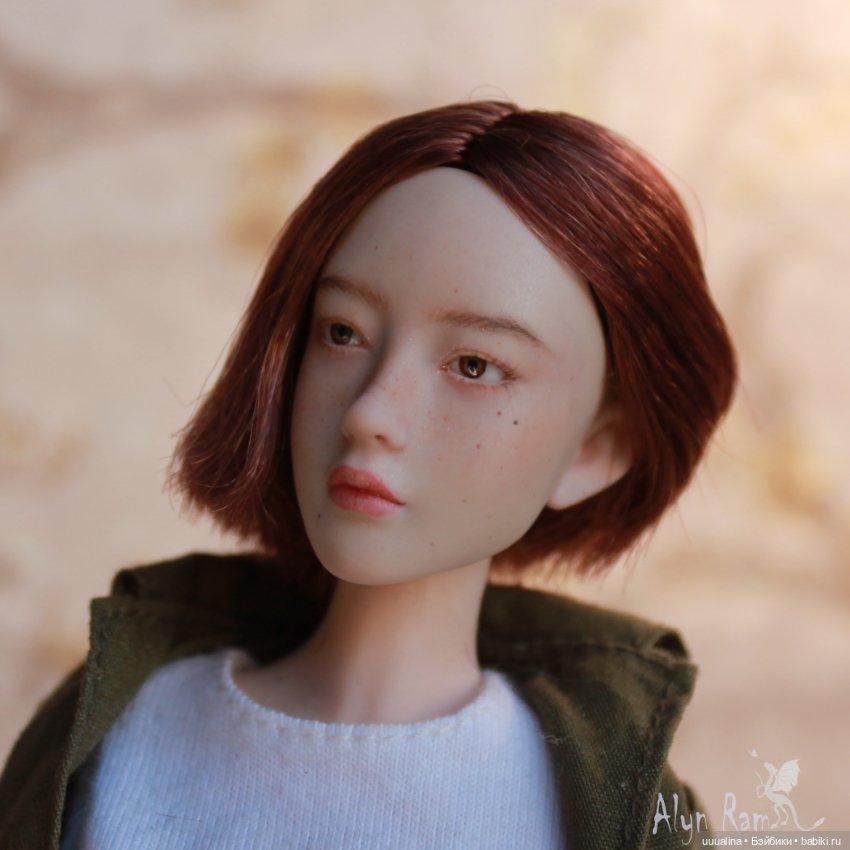 ООАК моего авторства голова SUPER DUCK 1/6 SDDX02 (фото 6)