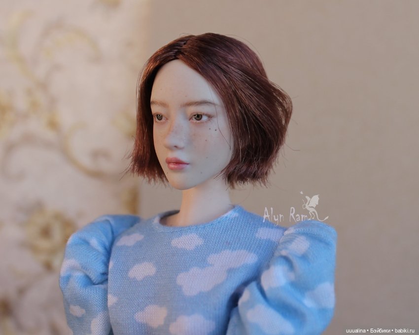 ООАК моего авторства голова SUPER DUCK 1/6 SDDX02 (фото 8)