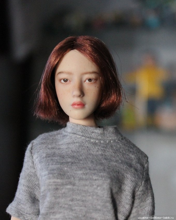 ООАК моего авторства голова SUPER DUCK 1/6 SDDX02 (фото 5)