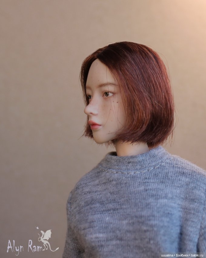 ООАК моего авторства голова SUPER DUCK 1/6 SDDX02 (фото 9)