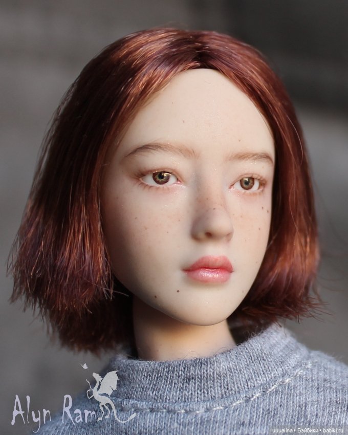 ООАК моего авторства голова SUPER DUCK 1/6 SDDX02 (фото 10)