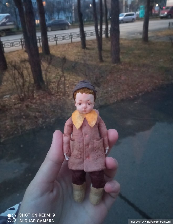 Серëжка, или кто уехал со мной домой с выставки кукол (фото 8)