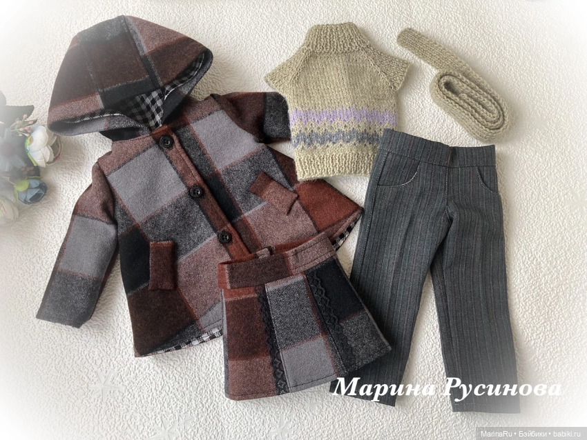 Зимние комплекты — Одежда и обувь для кукол своими руками: фото (фото 5)