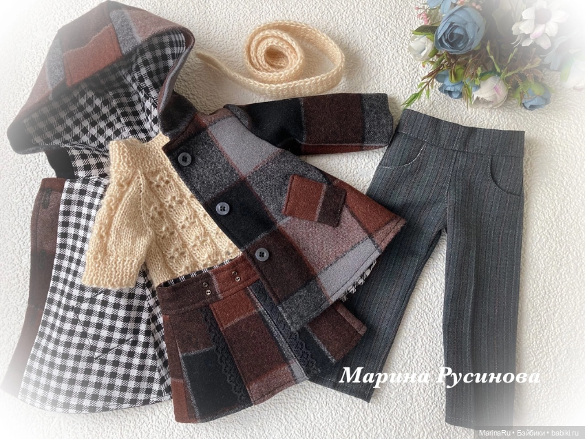 Зимние комплекты — Одежда и обувь для кукол своими руками: фото (фото 10)