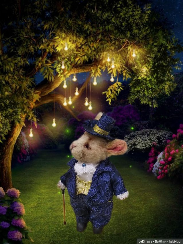 Кролик тедди Милаш — Авторские мишки Тедди и друзья: фото (фото 4)