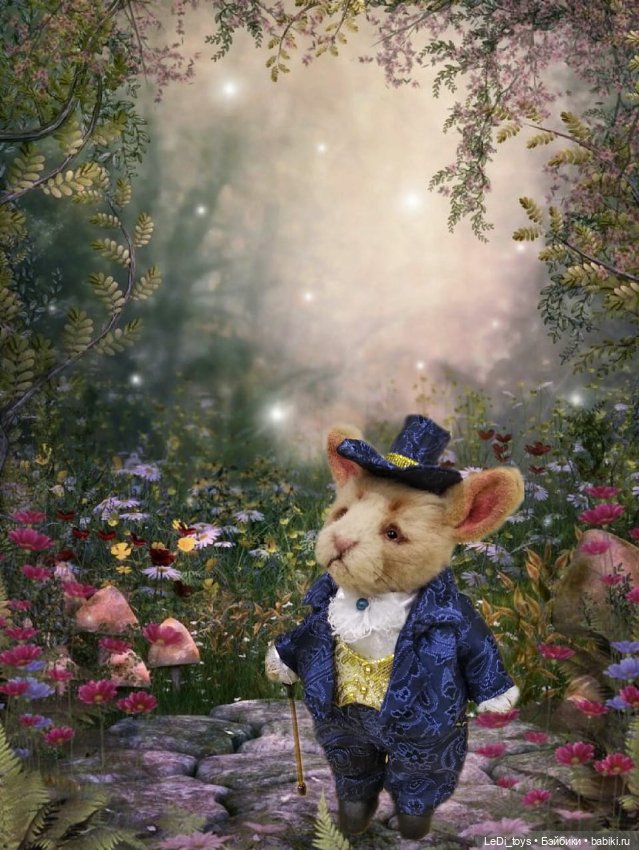 Кролик тедди Милаш — Авторские мишки Тедди и друзья: фото (фото 2)