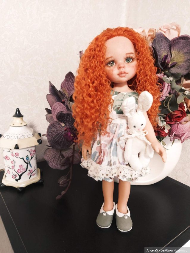 Рыжуля — ООАК Paola Reina (Паола Рейна) и испанских кукол: перерисовка (фото 9)