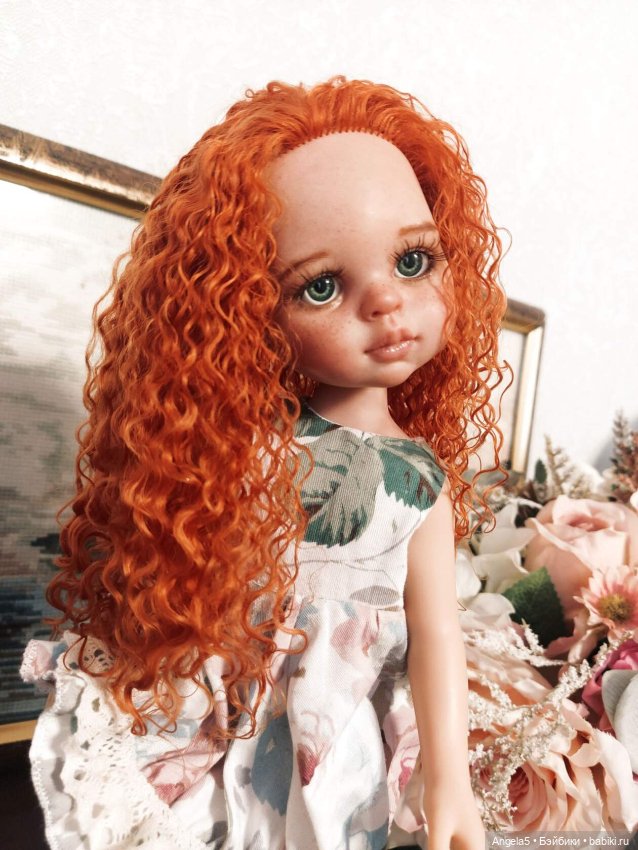 Рыжуля — ООАК Paola Reina (Паола Рейна) и испанских кукол: перерисовка (фото 5)