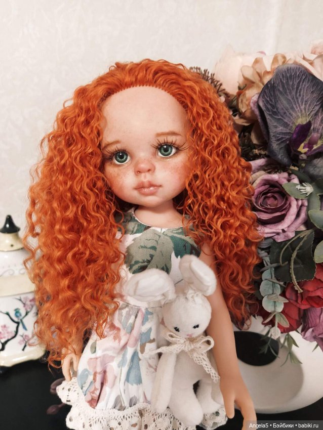 Рыжуля — ООАК Paola Reina (Паола Рейна) и испанских кукол: перерисовка (фото 8)