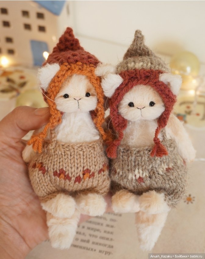 Котёнок Финнли 🧡 — Авторские мишки Тедди и друзья: фото (фото 6)