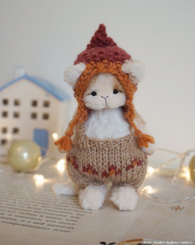 Котёнок Финнли 🧡 — Авторские мишки Тедди и друзья: фото (фото 10)