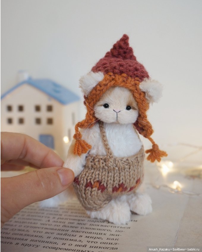 Котёнок Финнли 🧡 — Авторские мишки Тедди и друзья: фото (фото 8)