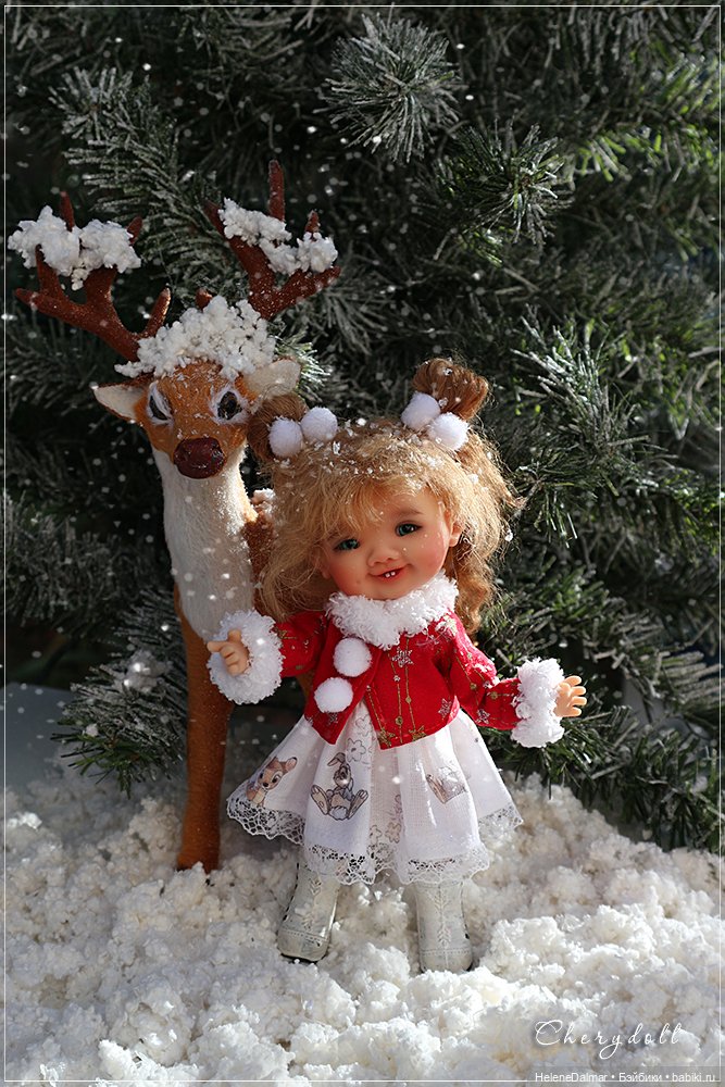 Зима для моих девочек — Одежда и обувь для кукол своими руками: фото (фото 5)