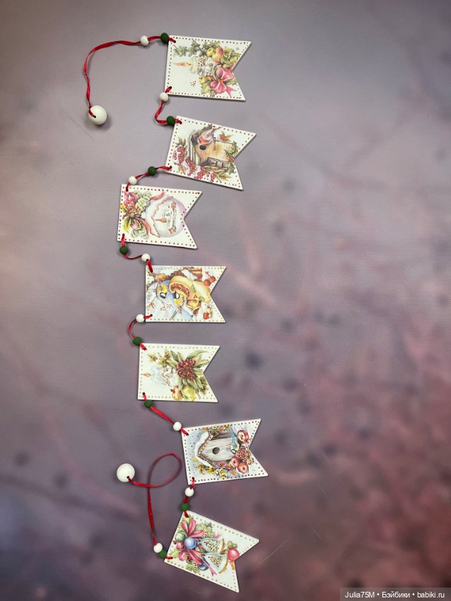Новогодние наборы в технике декупаж. Игрушки на елку