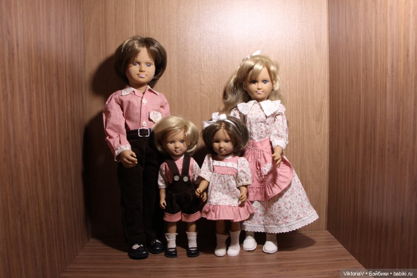 Семейка кукол Schildkröt — Куклы Schildkrot (Шильдкрет): современные (фото 3)