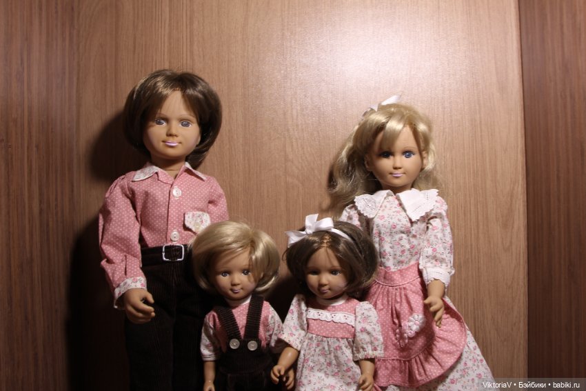 Семейка кукол Schildkröt — Куклы Schildkrot (Шильдкрет): современные (фото 2)
