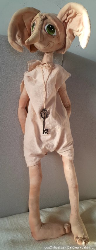 Добби домашний эльф — Авторские текстильные куклы: Вальдорфские (фото 2)