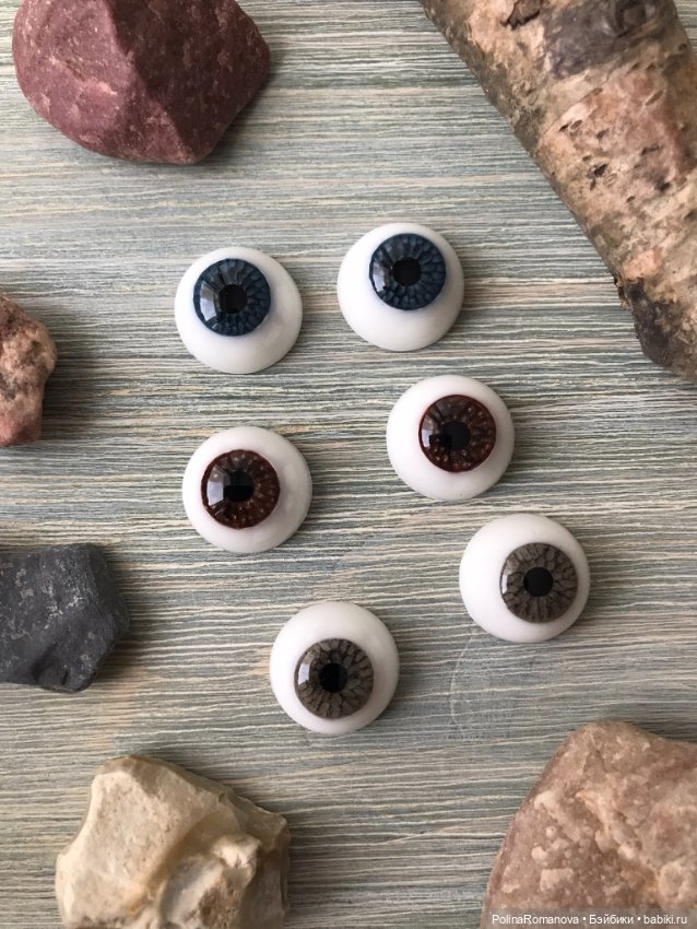 Новые скульптурные глазки