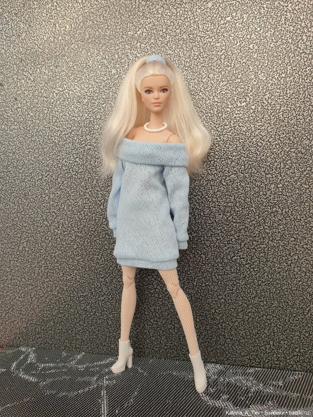 Оленька. Платье — Одежда и обувь для кукол своими руками: фото (фото 3)