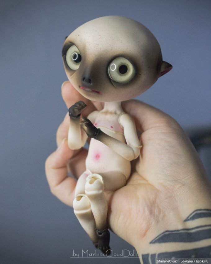 Сиамский изгойчик — Авторские шарнирные куклы своими руками: лепка