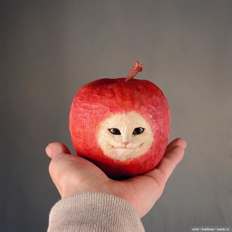 Милые деревянные скульптуры от Сакуры Ханафуса (Sakura Hanafusa) (фото 9)