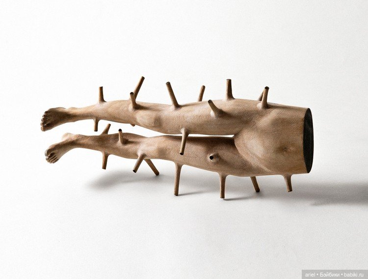 Метаморфозы и история сливаются в тщательно вырезанных скульптурах Андреаса Сенонера (Andreas Senoner)