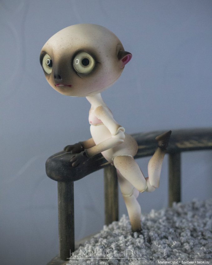 Сиамский изгойчик — Авторские шарнирные куклы своими руками: лепка (фото 6)