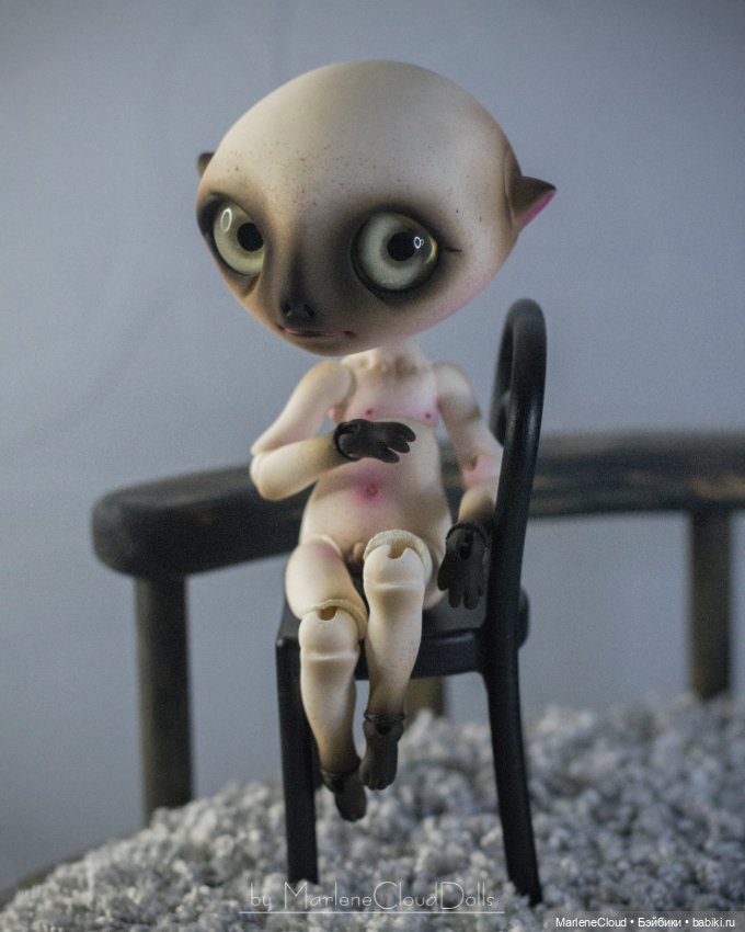 Сиамский изгойчик — Авторские шарнирные куклы своими руками: лепка (фото 7)